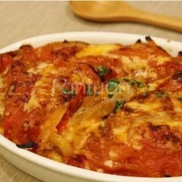 Baked Chicken Steak on Rice — 焗雞扒飯